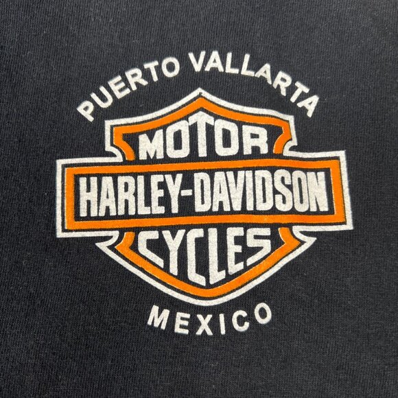 Vintage Harley Davidson Mexico Tank Top T ShirtLive Free Ride Hard Mens Size L - Picture 5 of 8